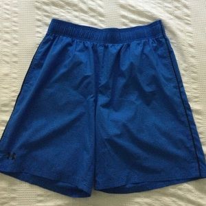 Under Armour Blue Shorts Sz L